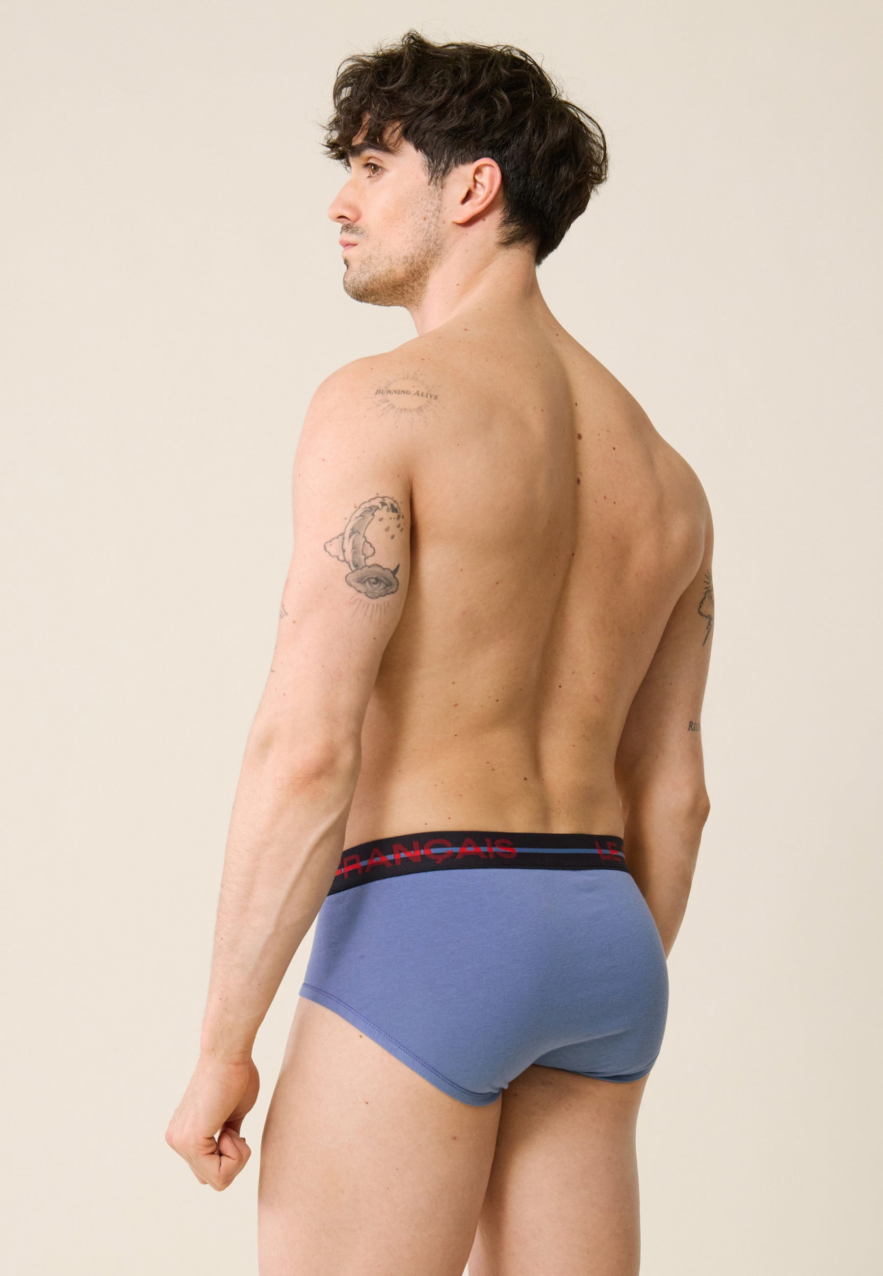 Slip en coton-Terrible Bleu Jean