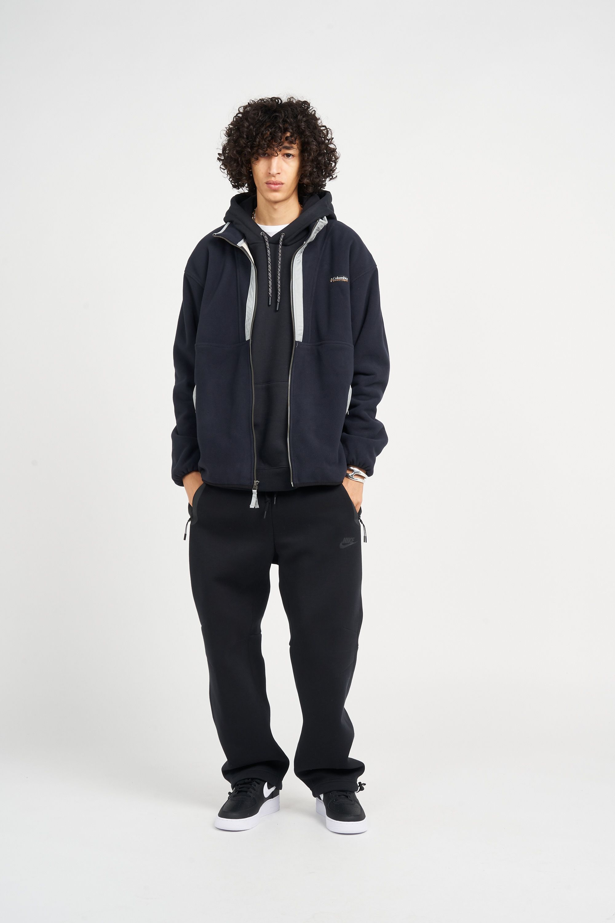 COLUMBIA Polaire M BACKBOWL FZ FLEECE RES Noir