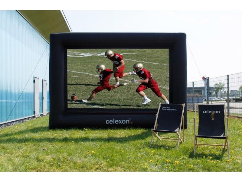 Celexon Mobile Leinwand Aufblasbar INF200 310x174 cm 16:9 Aufblasbare Outdoor-Leinwand INF200