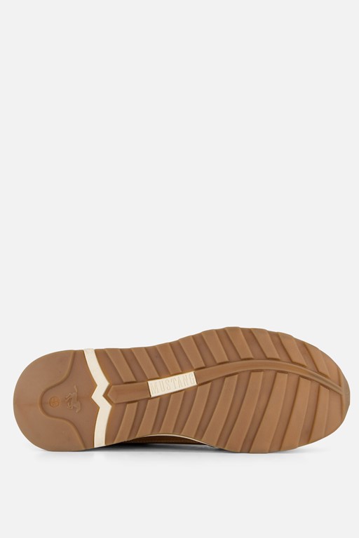 Mustang Sneakers bruin Synthetisch
