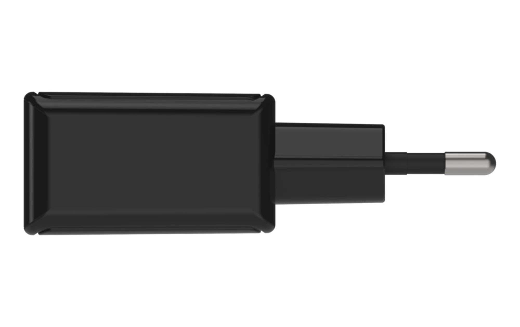 USB-Wandladegerät Home Charger HC218PD, 18 W, SchwarzLeistungsstarker Indoor USB-Ladeadapter