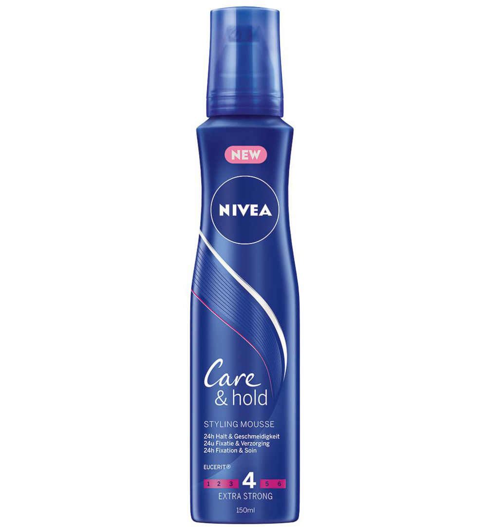 Nivea Care & Hold Styling Mousse Ext (150 ml)
