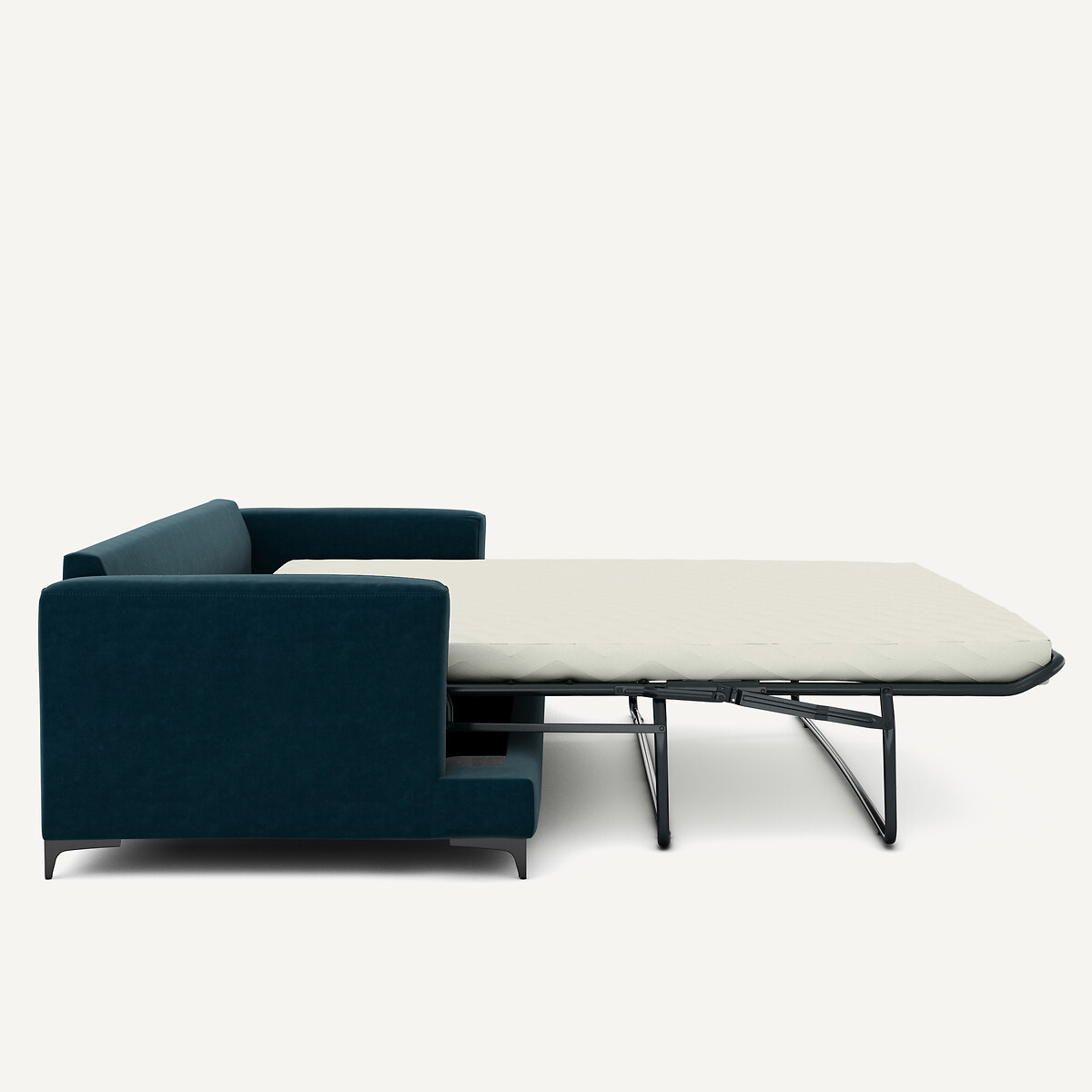 AM.PM<br>Sofá-cama de veludo de 4 lugares, Marsile