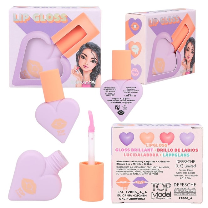TOPModel - BEAUTY and ME - Lip Gloss - Sweet Heart - 1 Stück