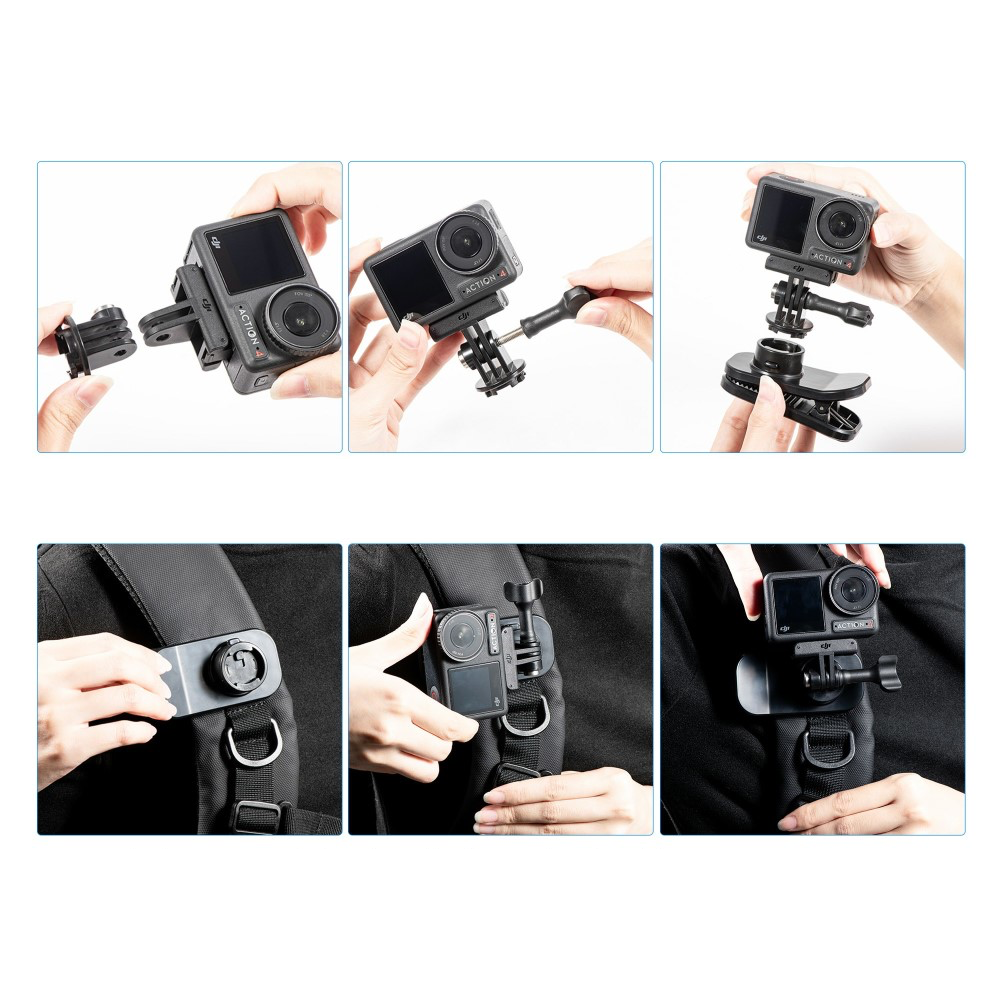 360° GoPro / Insta360 Magnetische Mount Adapter Halterung mit 1/4