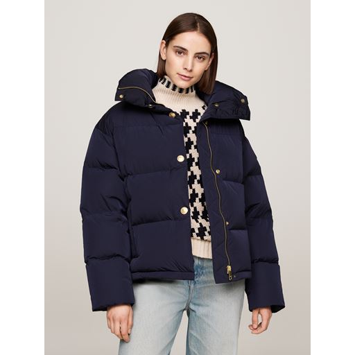 Tommy Hilfiger Gold Button Down Jakke, Desert Sky, L/XL