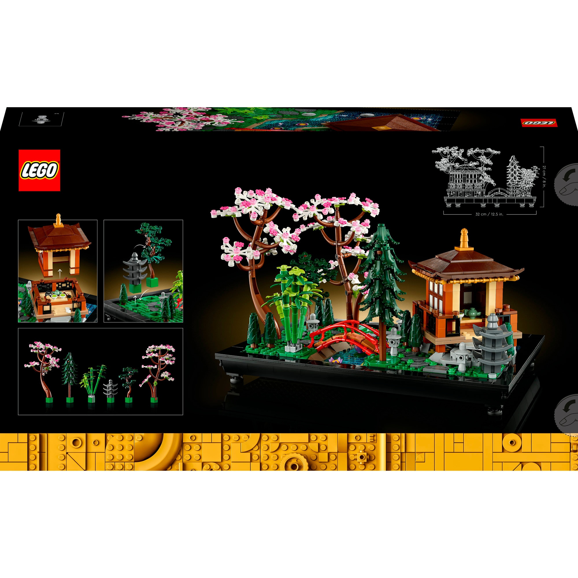 LEGO Konstruktionsspielzeug Icons Garten der Stille