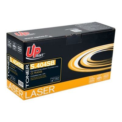 Cartouche laser compatible Samsung CLT-404S - noir - Uprint