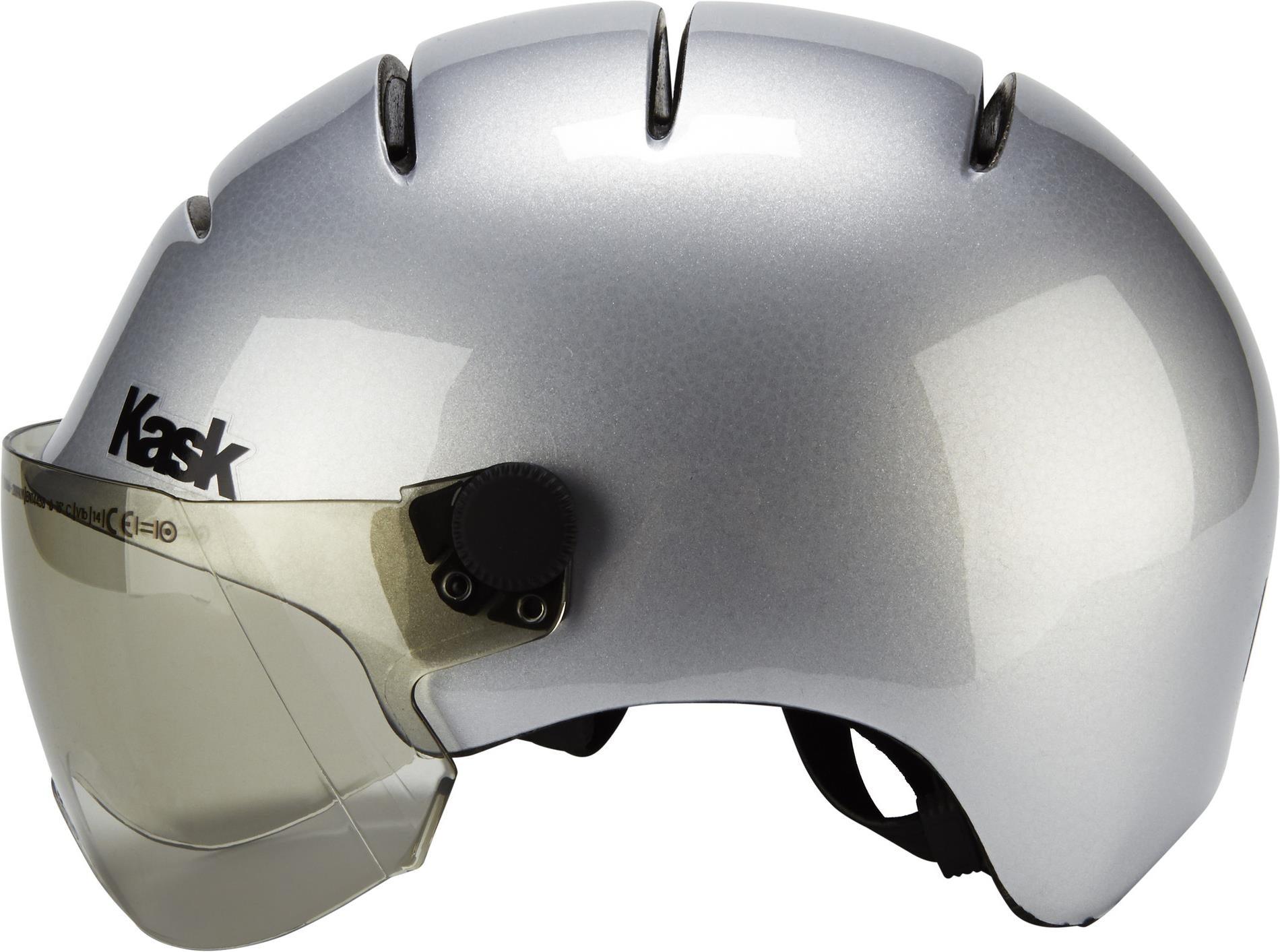 Casque de Vélo Kask Urban Lifestyle Argent avec Visière