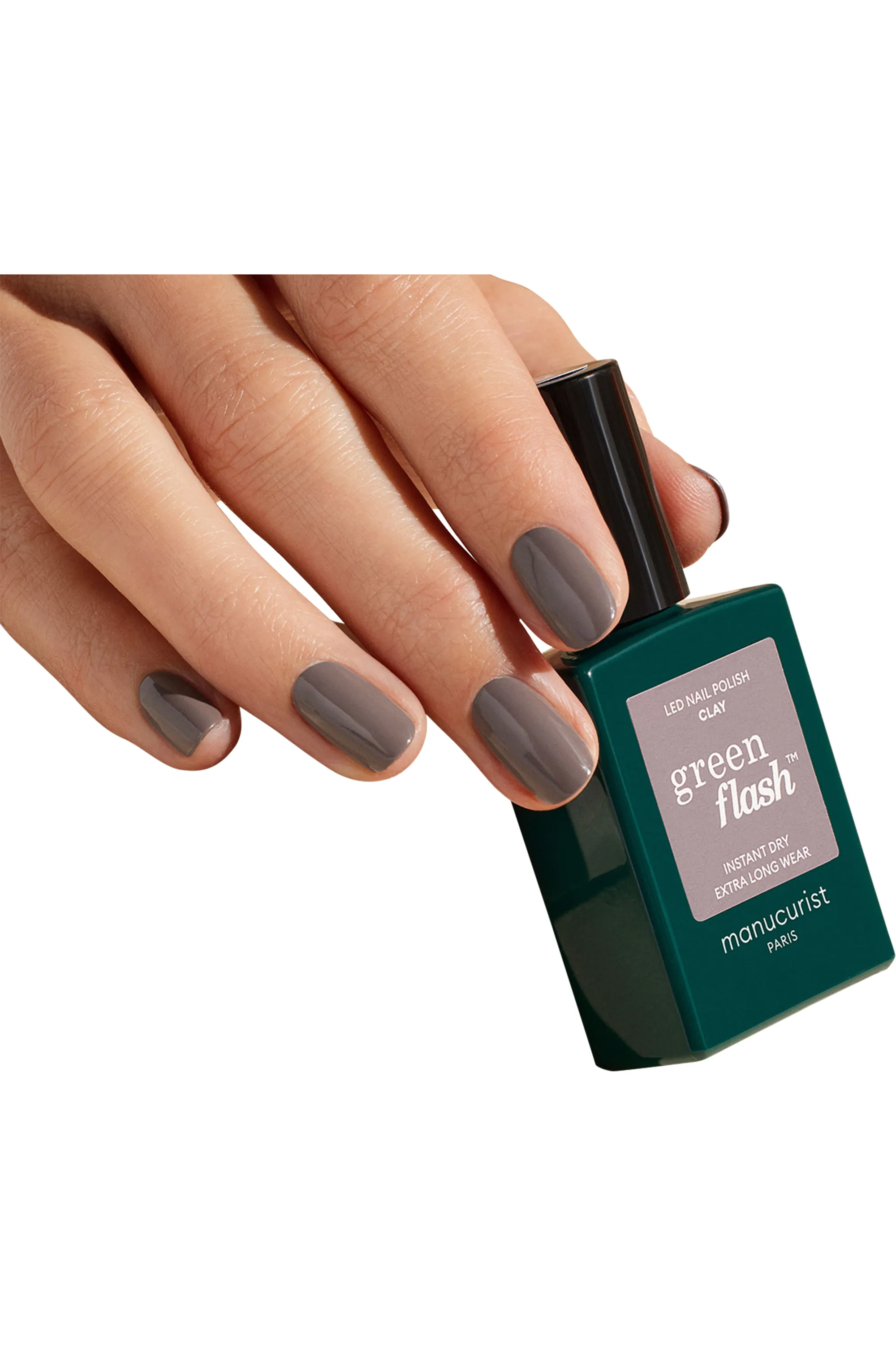 Manucurist Vernis semi-permanent Green Flash-15 ml