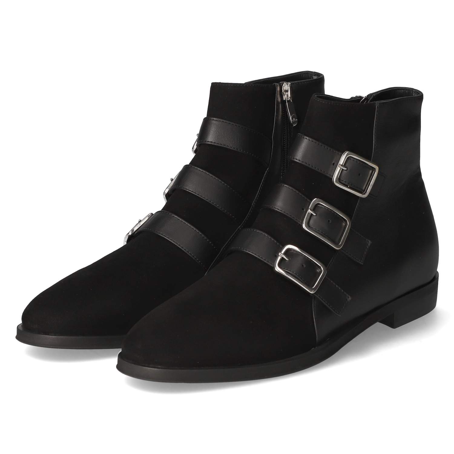 42Plus Stiefeletten - nero