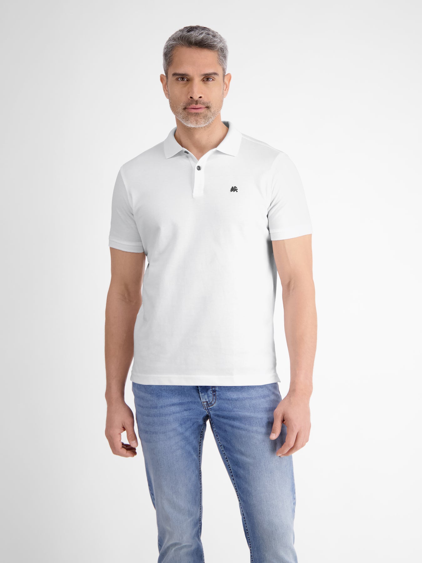 Basic Poloshirt für Herren, unifarben