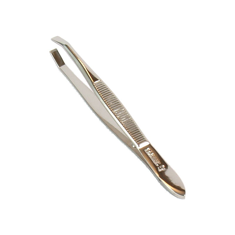 MALTESER Pinzette Nickel schmal gebogen<br>1 Stück, 8cm, No 10