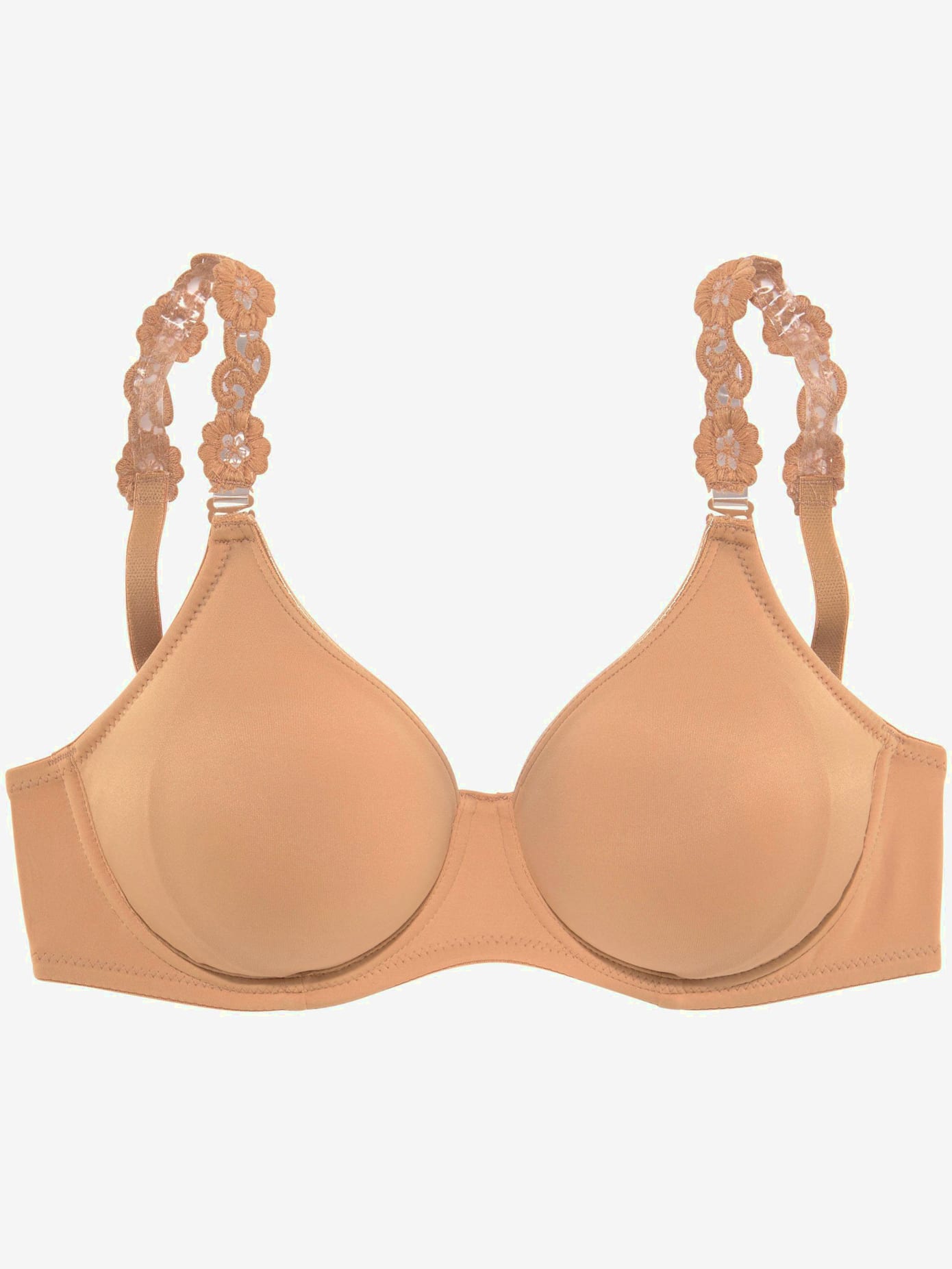 Soutien-gorge spécial t-shirt soutien-gorge classique à armatures avec bretelles interchangeables tendance