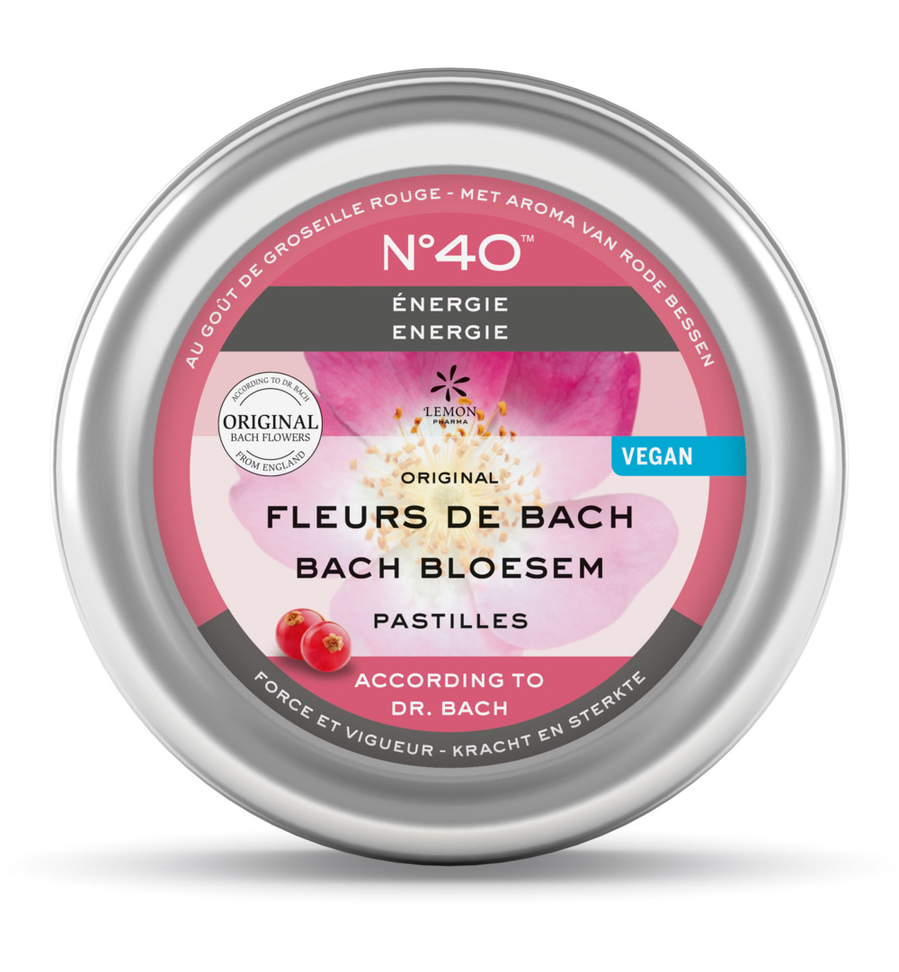 Lemon Pharma Bach Bloesems Pastille Nr. 40 Energie (50 gr)