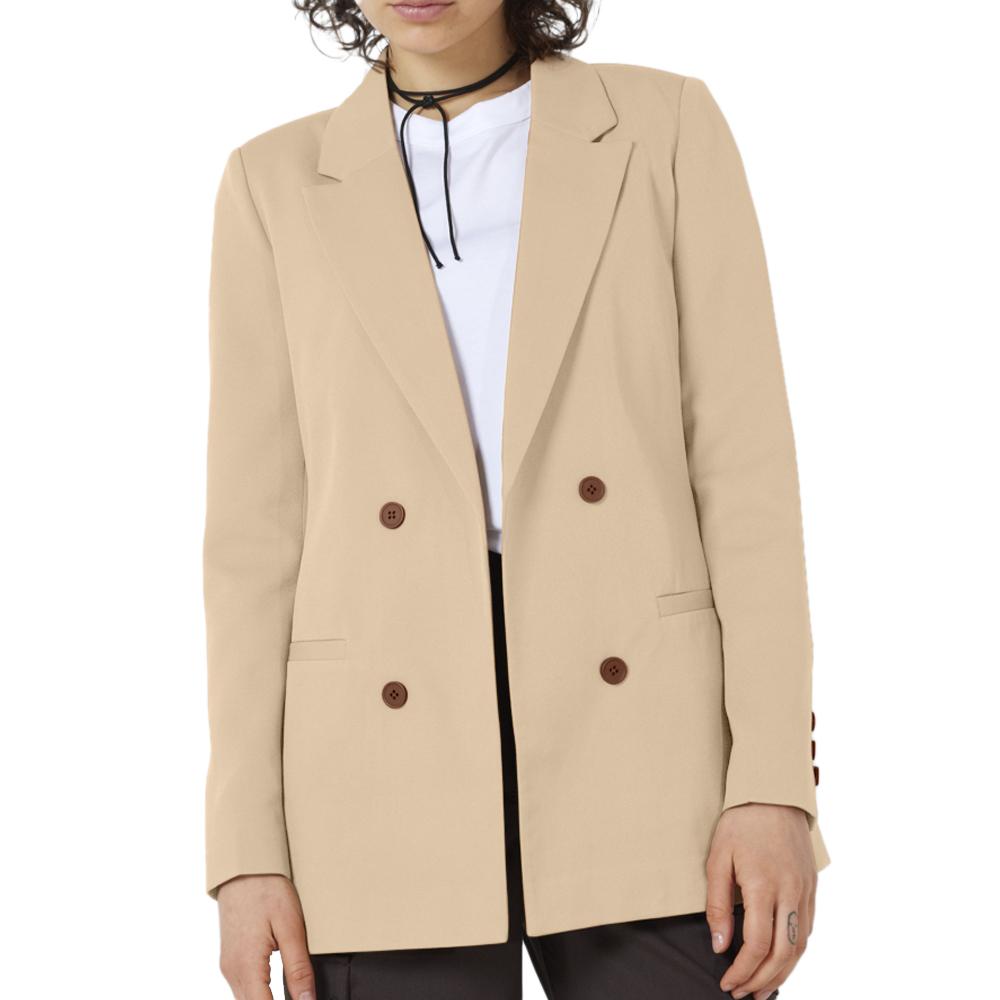 Noisy May Blazer Beige Femme Noisy May Vivian