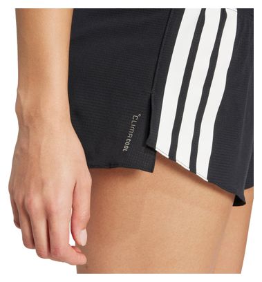 Short splité adidas adizero Gel 3inch Noir Femme