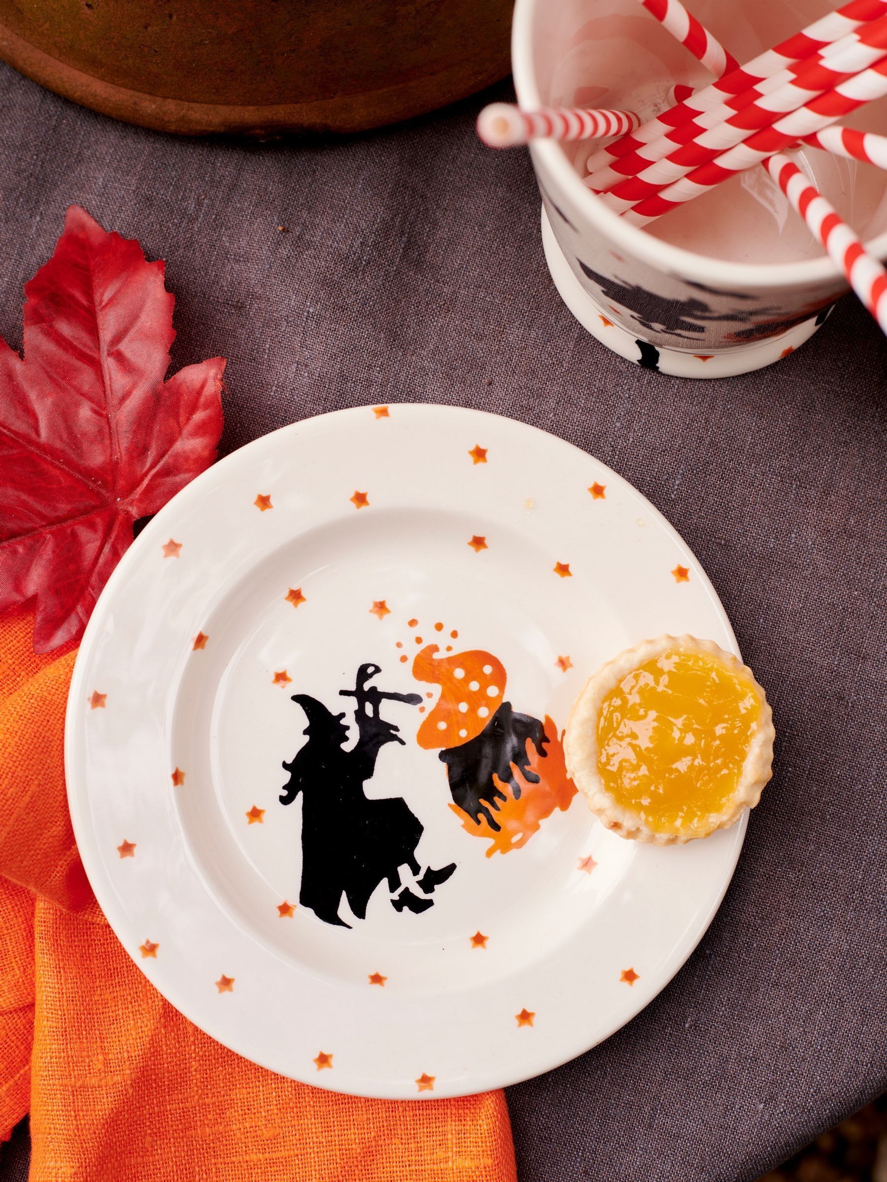 Emma Bridgewater The Wise Witches Halloween 6 1/2 Inch Small Plate
