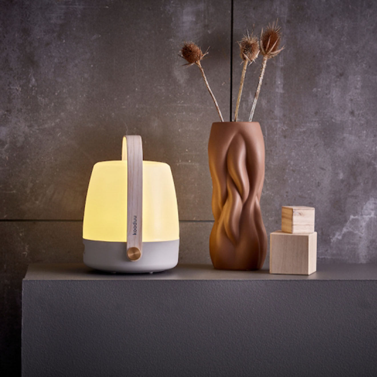 Kooduu Lampe LED Lite Up sable - 20x20x26 cm