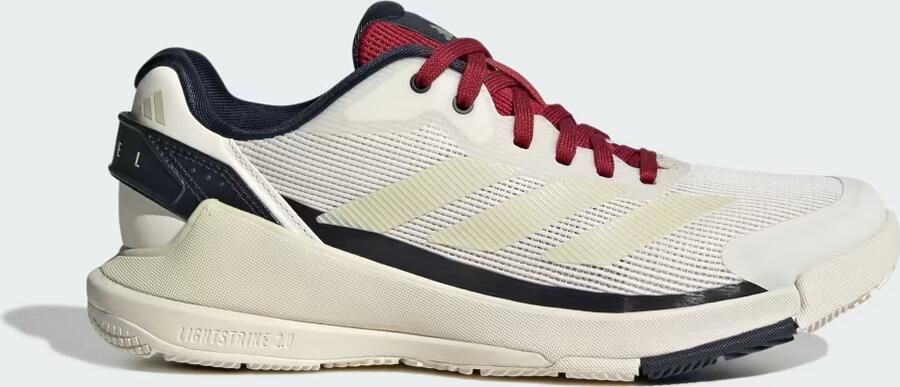 Adidas Performance Crazyquick Lightstrike Padelschoenen Dames Wit