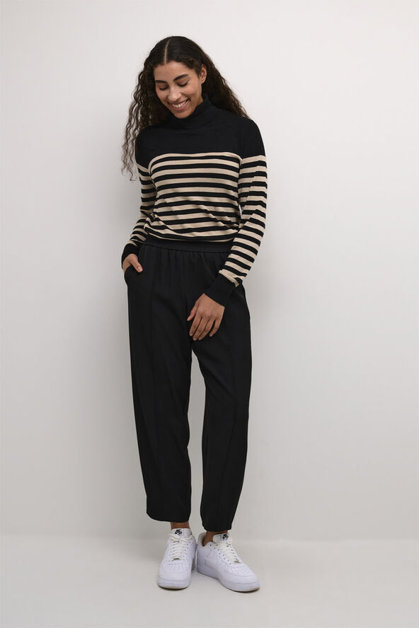Kaffe KAsigna Cropped Pants Black deep
