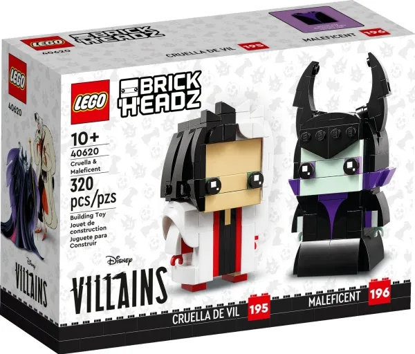 LEGO® BrickHeadz Kruela og skurken (40620)
