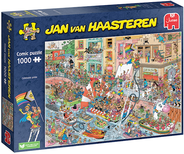 Jan Van Haasteren Celebrate Pride Puslespill 1000 brikker