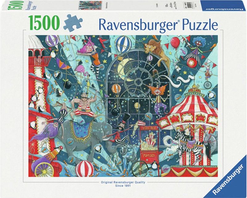 Ravensburger - Welkom bij het Circus - Puzzel - 1500 Stukjes