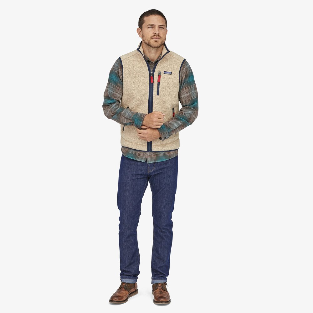 Patagonia Retro Pile Vest, M's<br>Herlig retro fleece-vest- garantert til å holde deg varm!