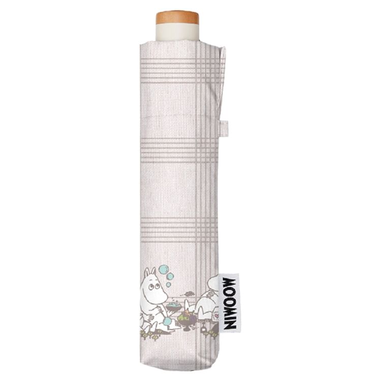 TANBAYA - MOOMIN Compact Umbrella (Check)