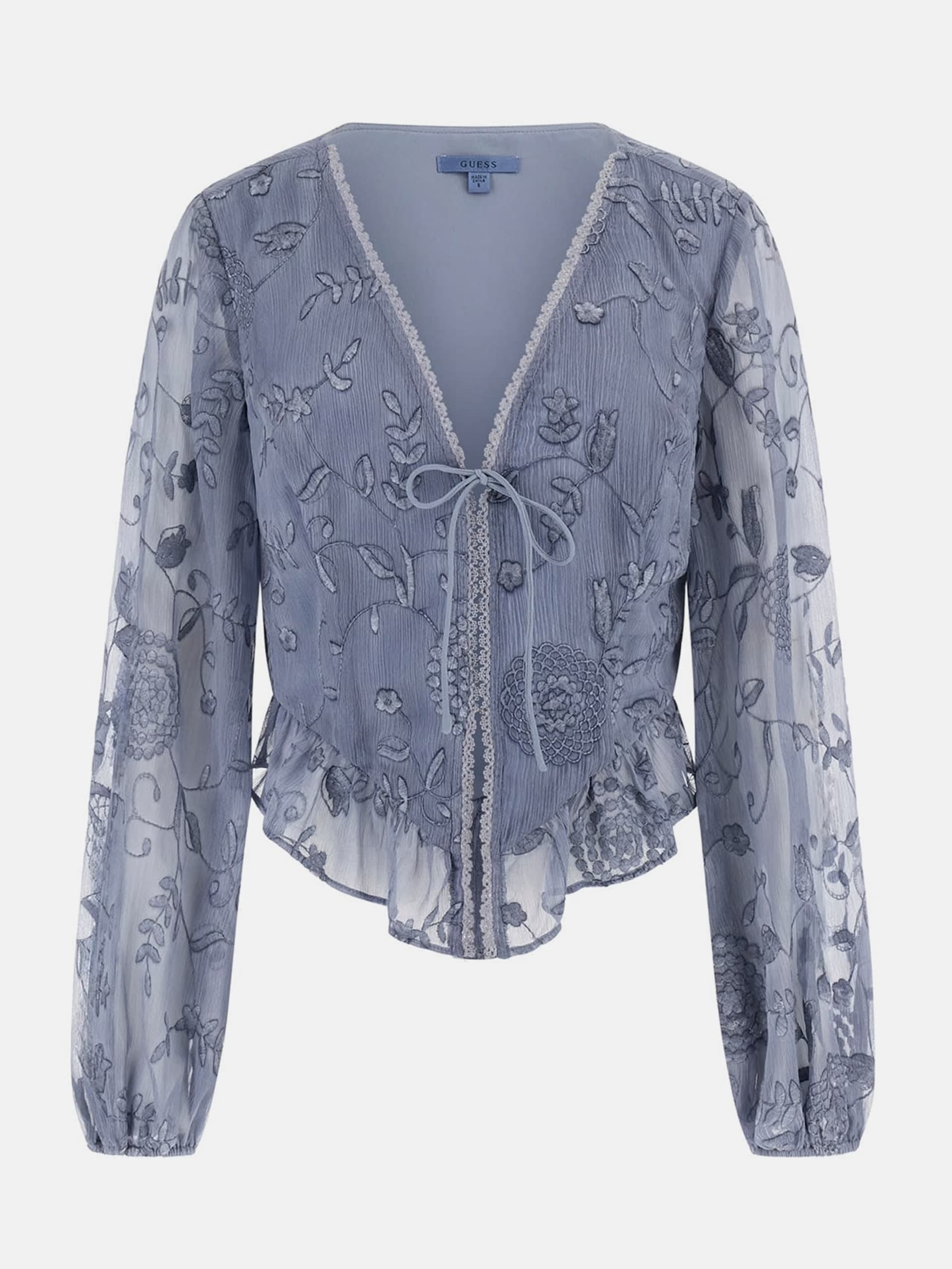 Blusa Seiah com amarração frontal