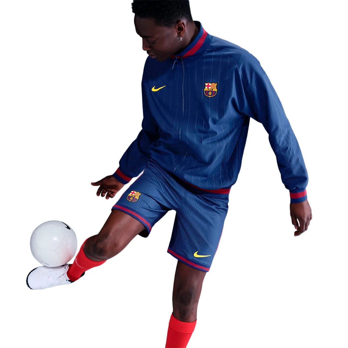 Calções Nike FC Barcelona Primeiro Equipamento Authentic 2025-2026