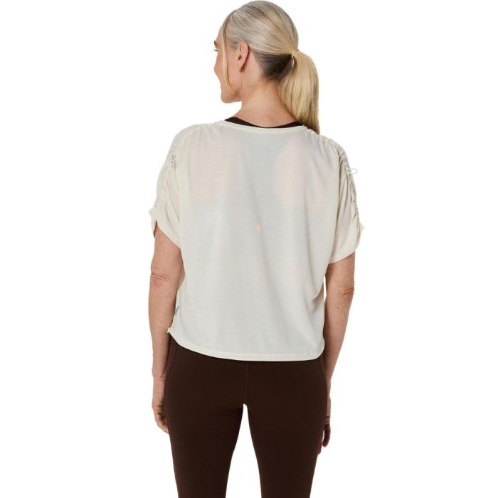 Asics Dame T-shirts Nagino Run SS Top Hvid