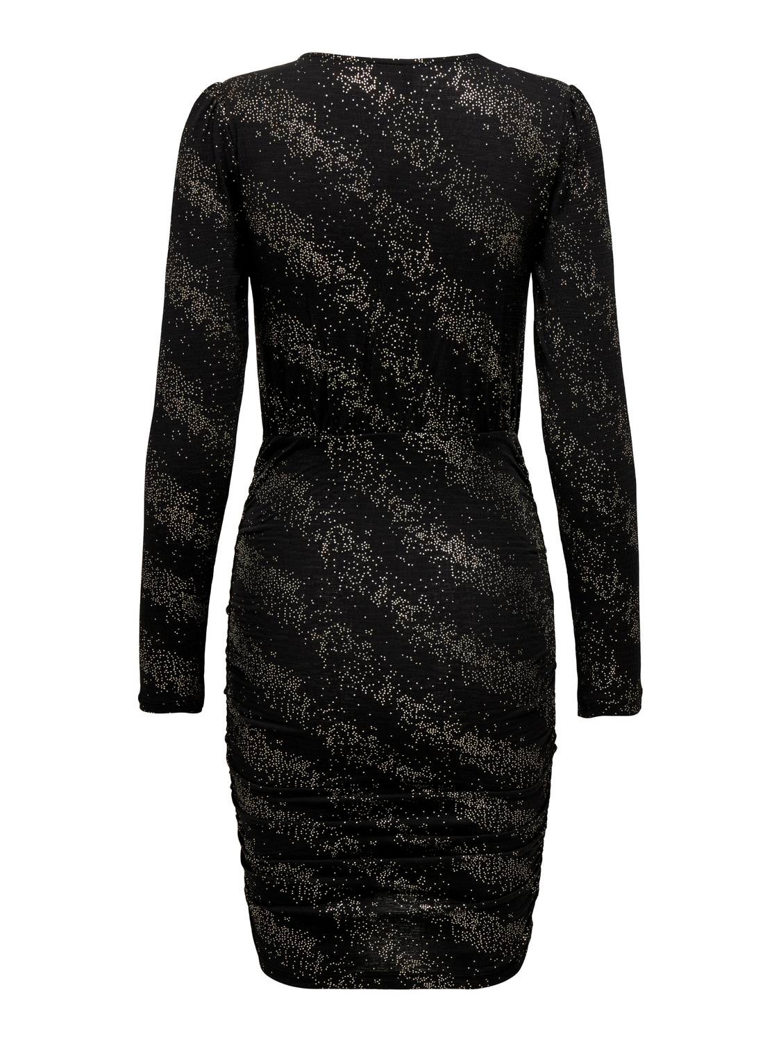 ONLNEW Kurzes Kleid Black