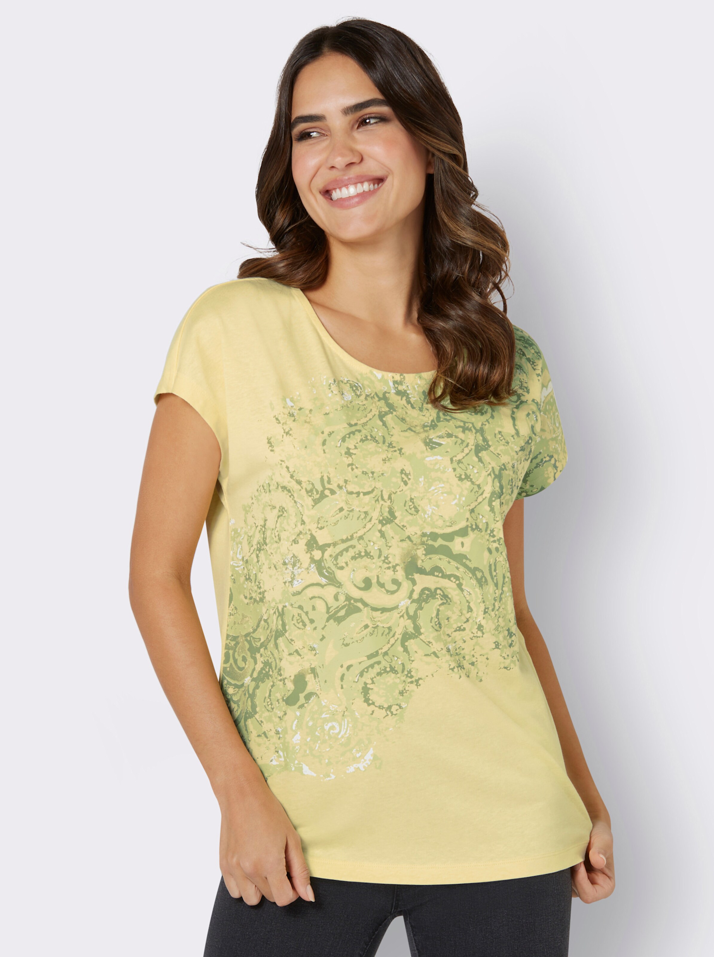 Rundhals-Shirt