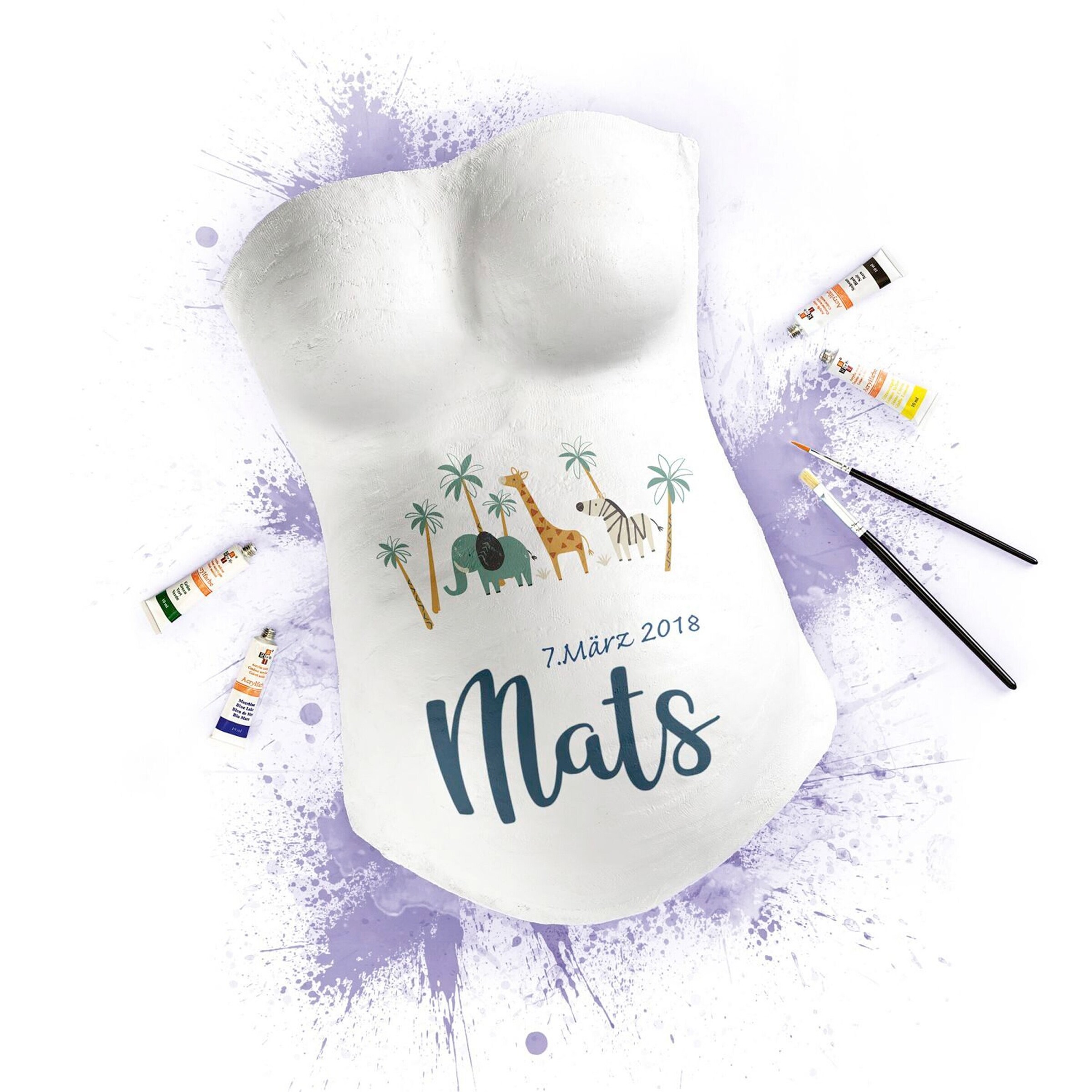 reer - reer mama Gipsabdruck-Set Babybauch