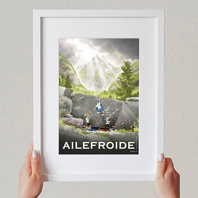 AILEFROIDE BLOC AFFICHE A4 VIN