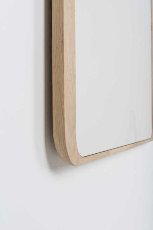 Gazzda Ena spiegel 90x2,5x90 whitewash