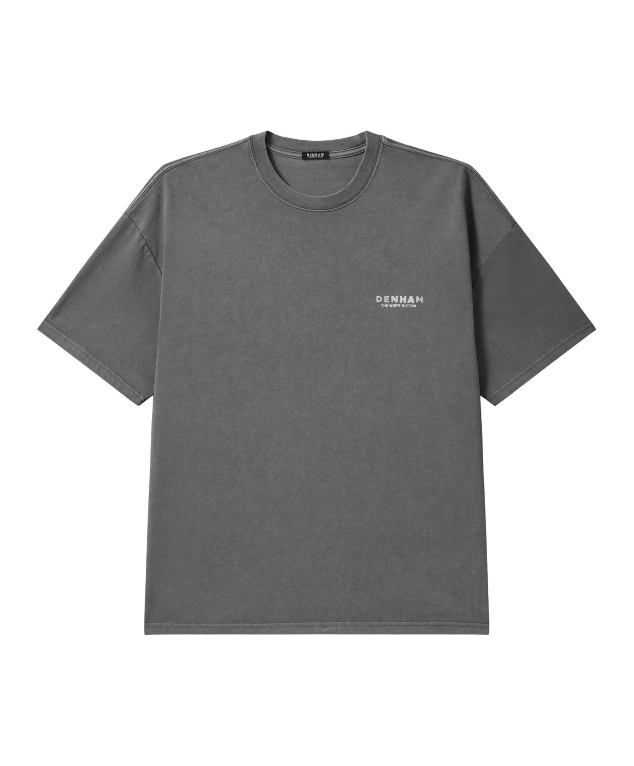 Denham Heren T-shirt grijs