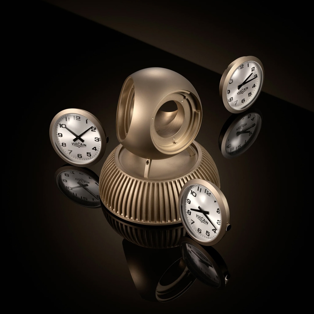 Vulcain Tischuhr Table O'Clock Limited Edition