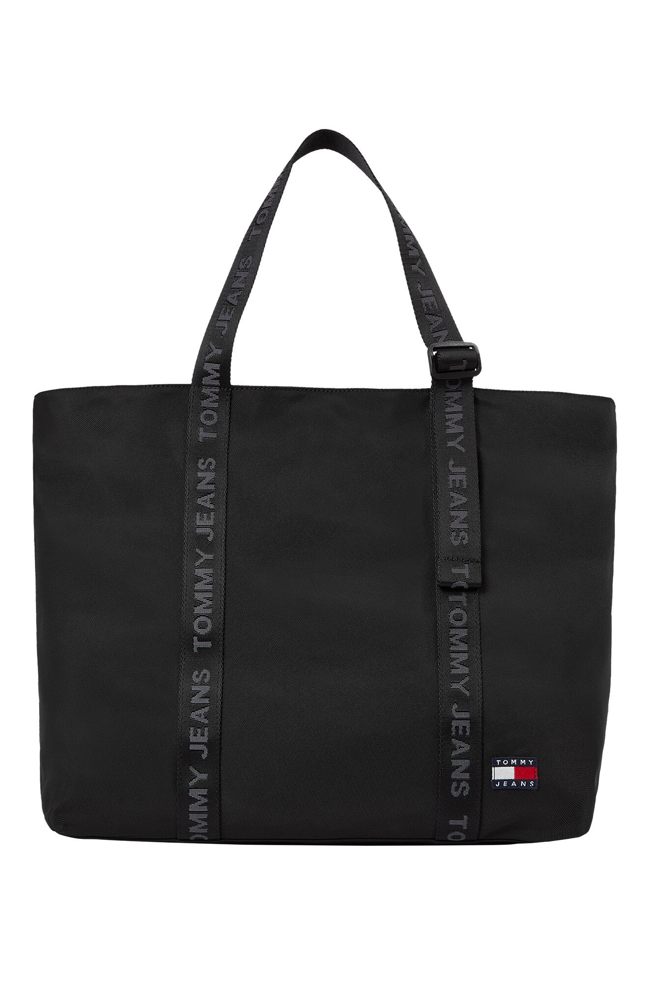Bolsa tote feminina Tommy Jeans com fecho magnético.