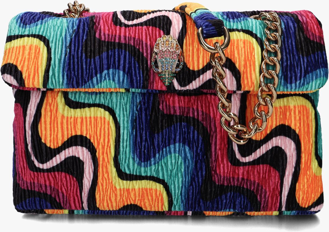 KURT GEIGER LONDON multi kurt geiger london handtas velvet soft kensington