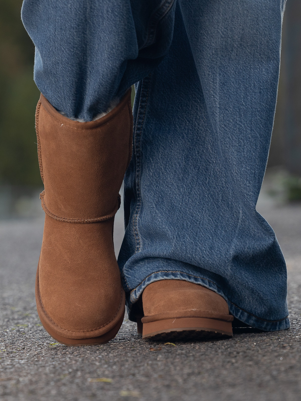 Nadigo Sheepskin High Camel - Trapes Sko