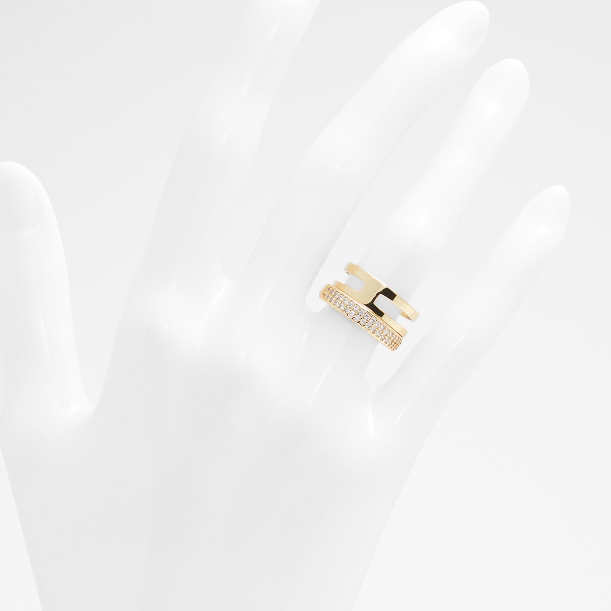 Banzet Gold-Clear Multi Women Rings