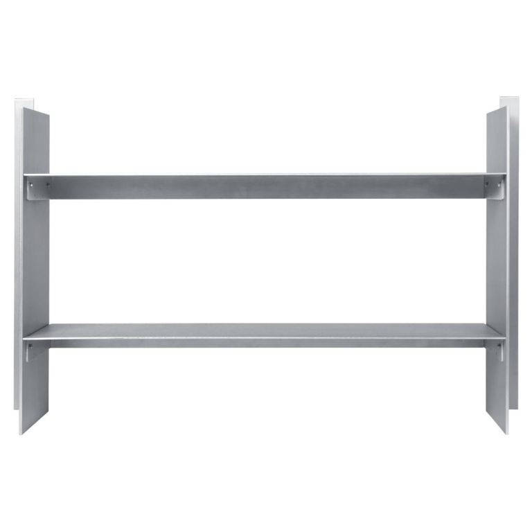 Ferm Living Lager Low wandplank 77x26 Aluminium