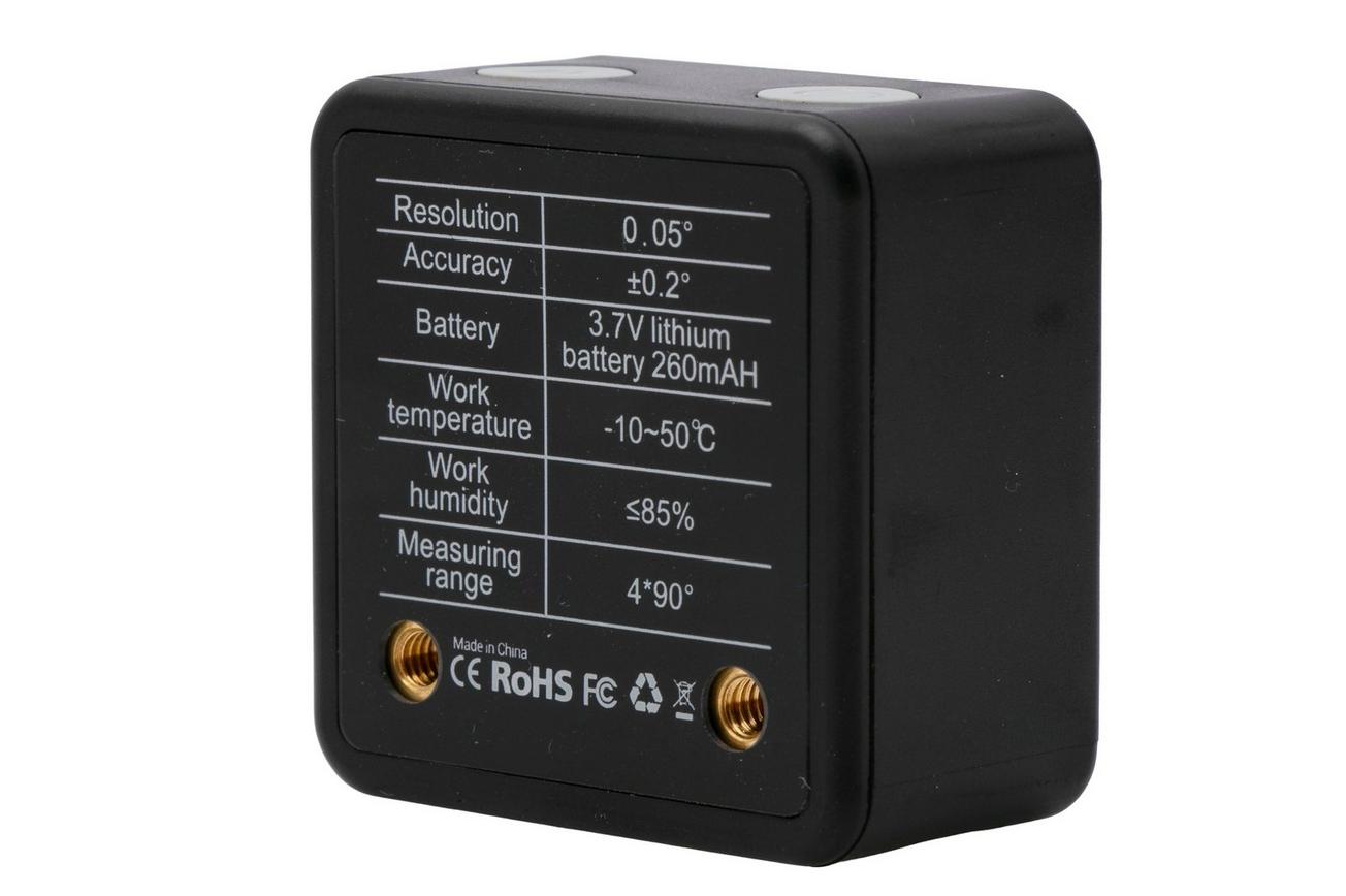 Hapstone Mini Digital Angle Gauge, kleine digitale hoekmeter