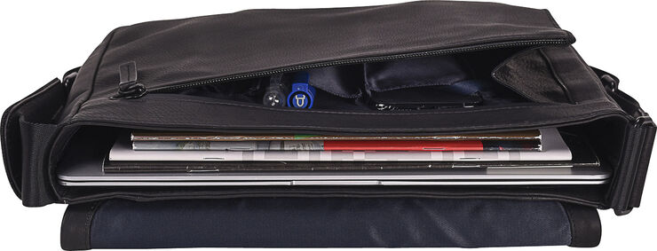Leonhard Heyden Messenger Bag M Sort