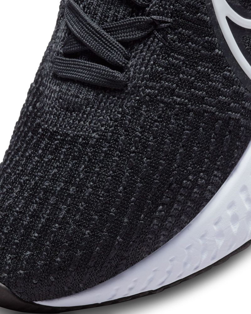 Chaussures de running Nike React Infinity Run 3 Noir & Blanc pour femme