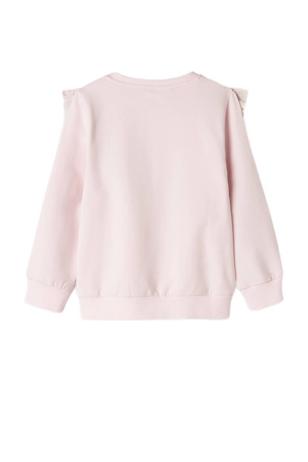 NAME IT sweater NMFLUVA lichtroze