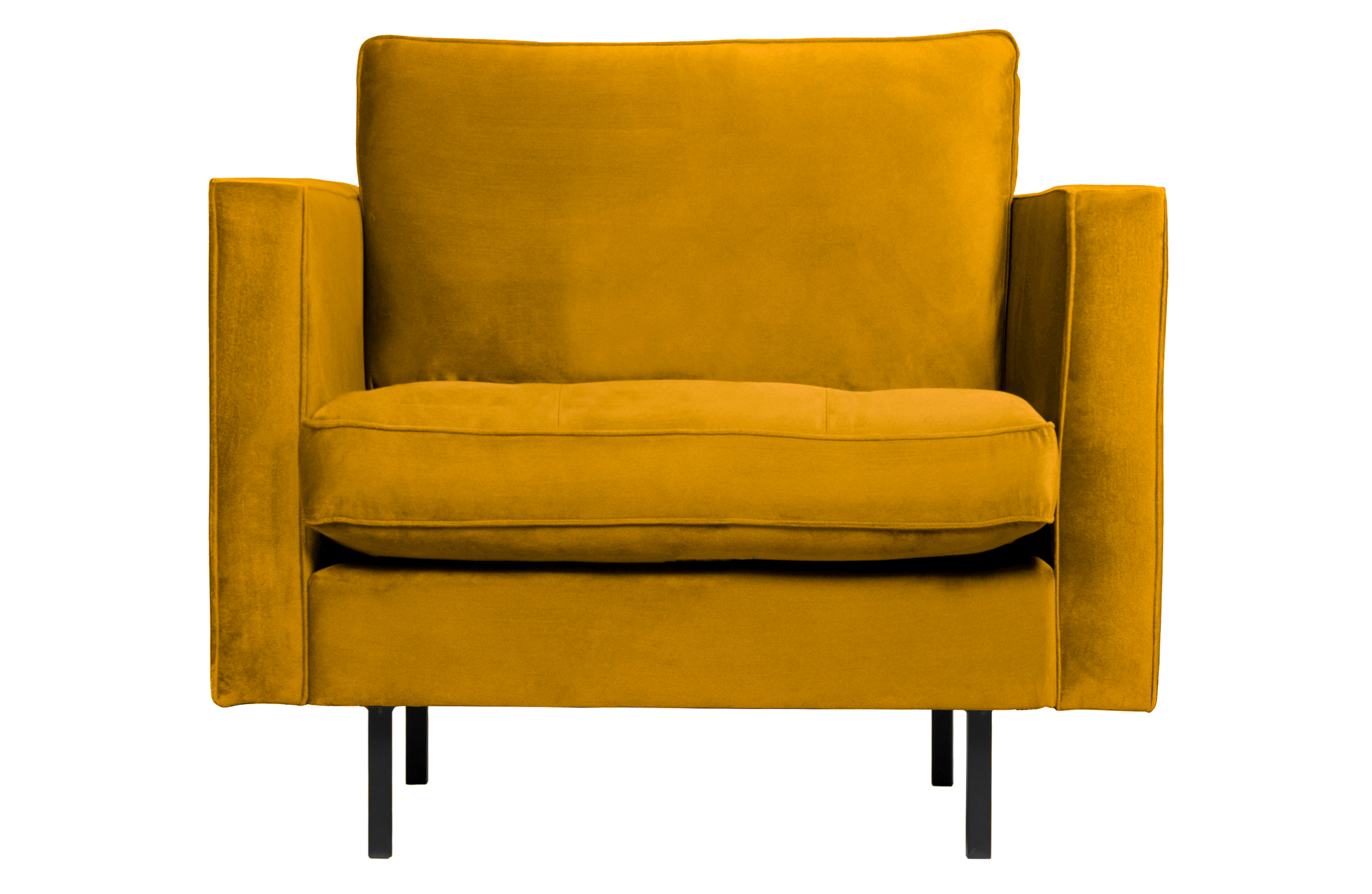 BePureHome fauteuil Rodeo Classic velvet Fauteuil Rodeo Classic Velvet - Oker